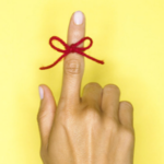 string-on-finger